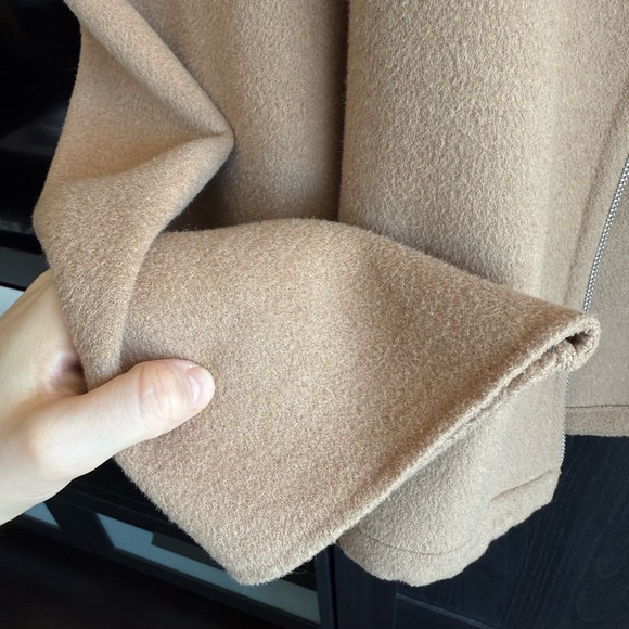 Massimo Dutti Wool Blend jacket with zip up - Picture 7 of 11